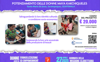 Progetto 1 – Giornata della Missione Clarettiana 2025